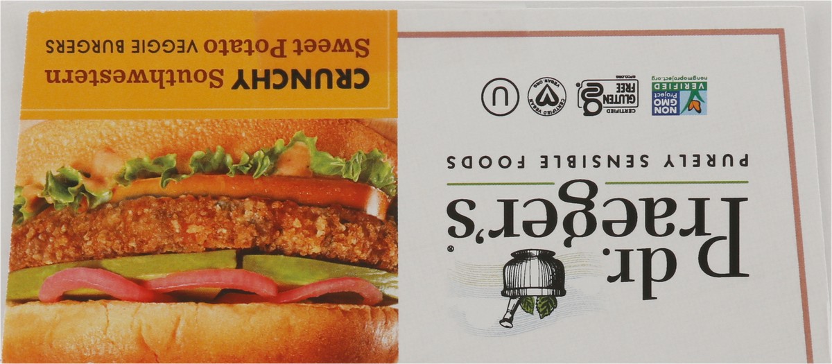 slide 6 of 13, Dr. Praeger's Crunchy Southwestern Sweet Potato Veggie Burger, 4 ct