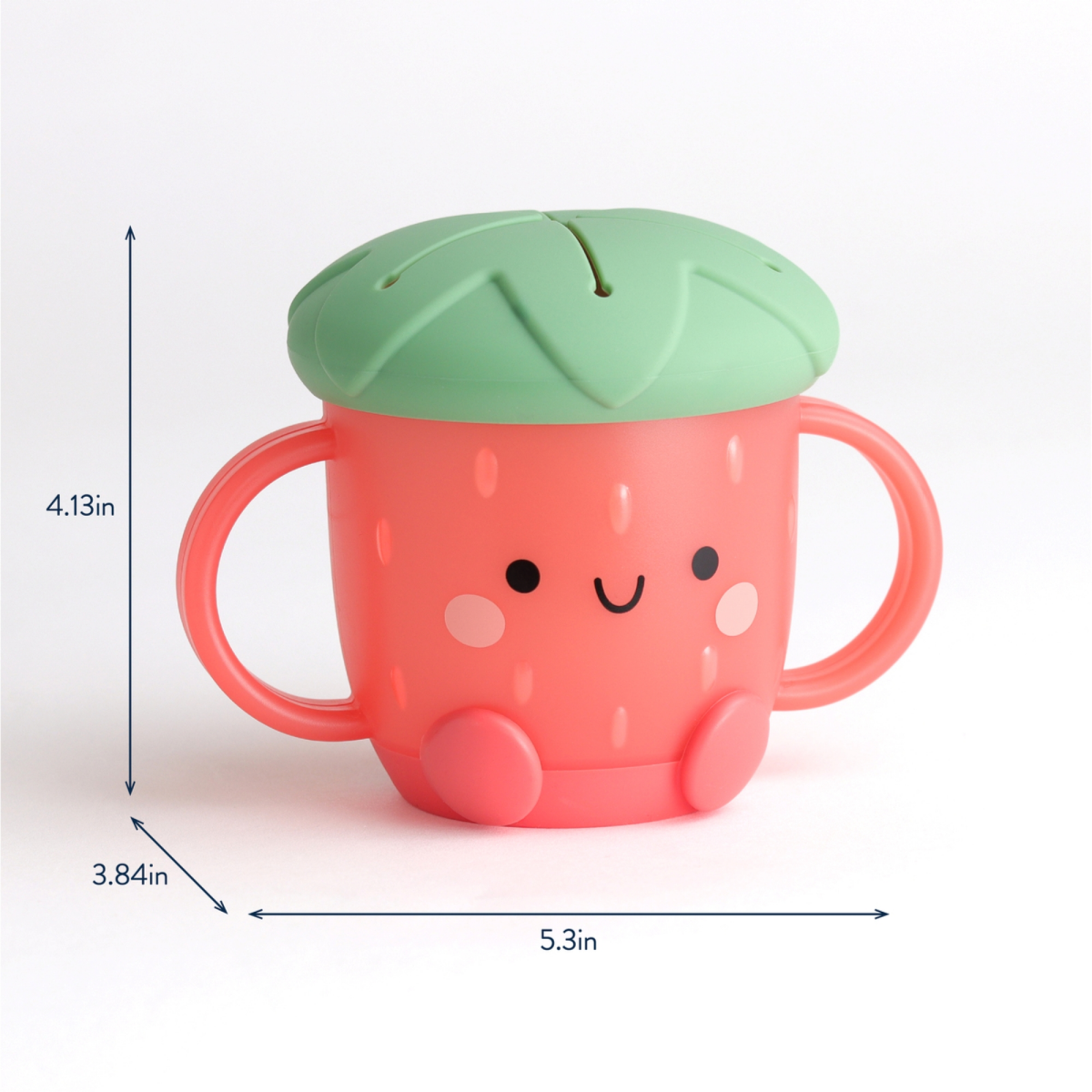 slide 6 of 9, Itzyritzy Snack Cup Strawberry, 1 ct