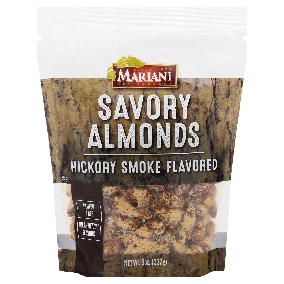slide 11 of 11, Mariani Savory Hickory Smoke Flavored Almonds 8 oz, 8 oz