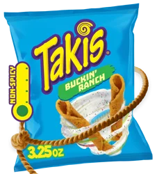 Takis Buckin' Ranch Tortilla Chips - 3.25 oz