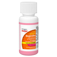 slide 5 of 29, Meijer Infants' Ibuprofen, Berry Flavor, 50 mg, 1 oz