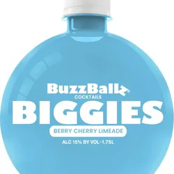 BuzzBallz Biggies Berry Cherry Limeade Cocktail 1.75 l