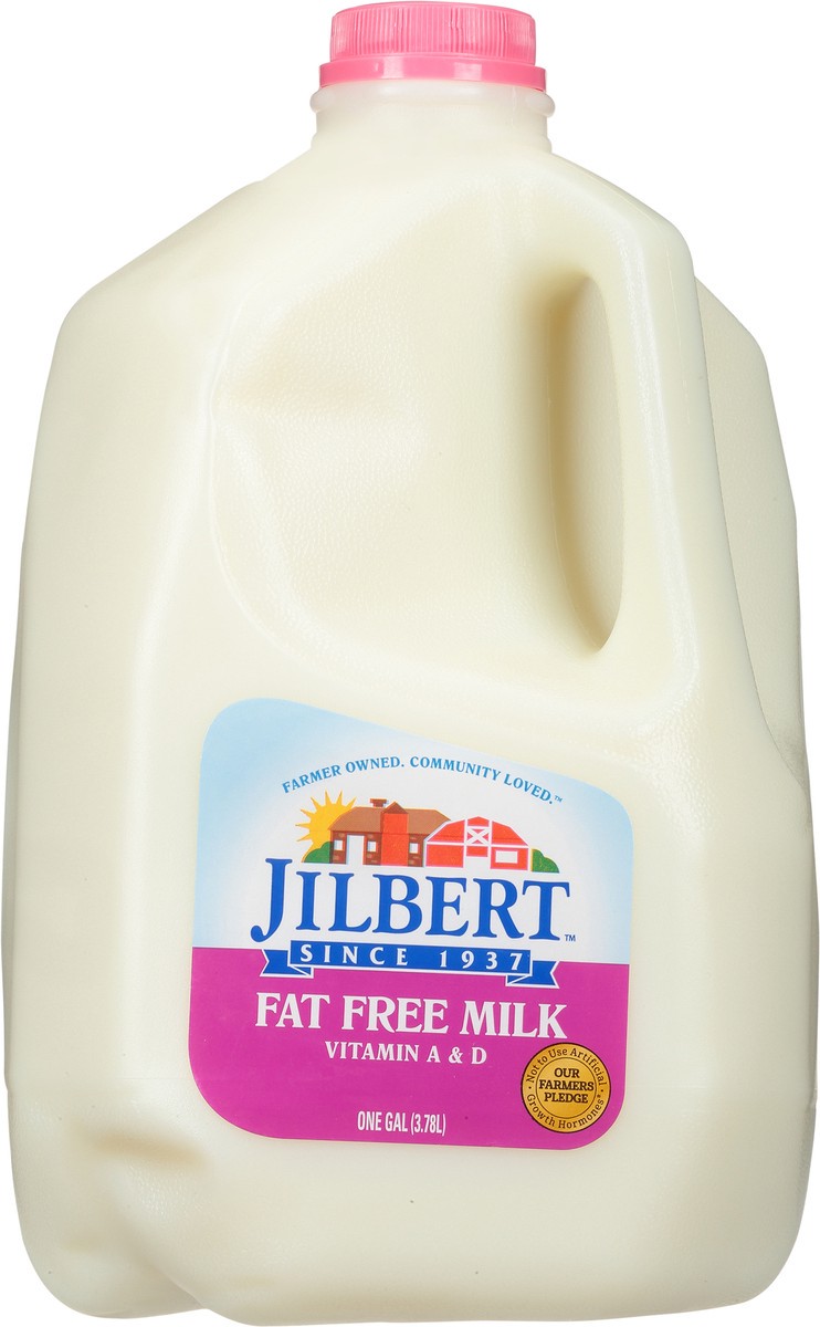 slide 5 of 13, Jilbert Fat Free Milk 1 gl, 1 gal