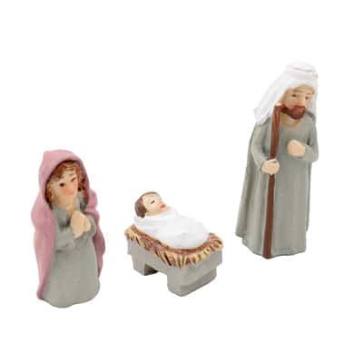 slide 1 of 4, Mini Nativity Decoration Set By Ashland, null