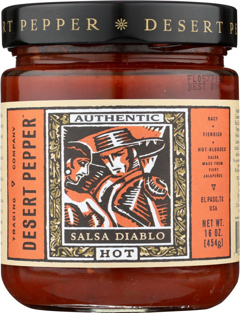 slide 1 of 2, Desert Pepper Trading Desert Pepper Hot Salsa, 15 oz