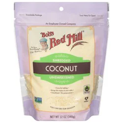 Bob's Red Mill Shredded Unsweetened Coconut - 12 oz