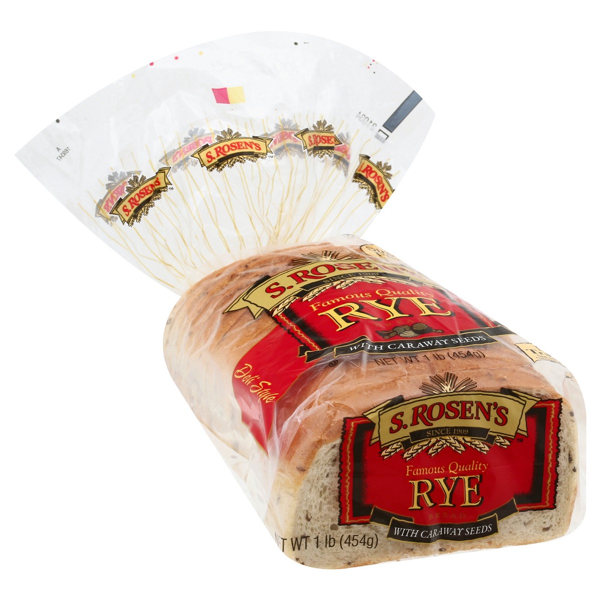 slide 3 of 8, S. Rosen's Bread, Sugar Free, Rye, Deli Style, 1 lb