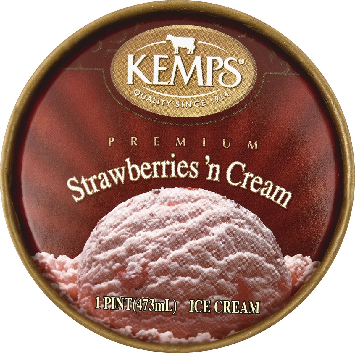 slide 2 of 3, Kemps Ice Cream 1 pt, 1 pint