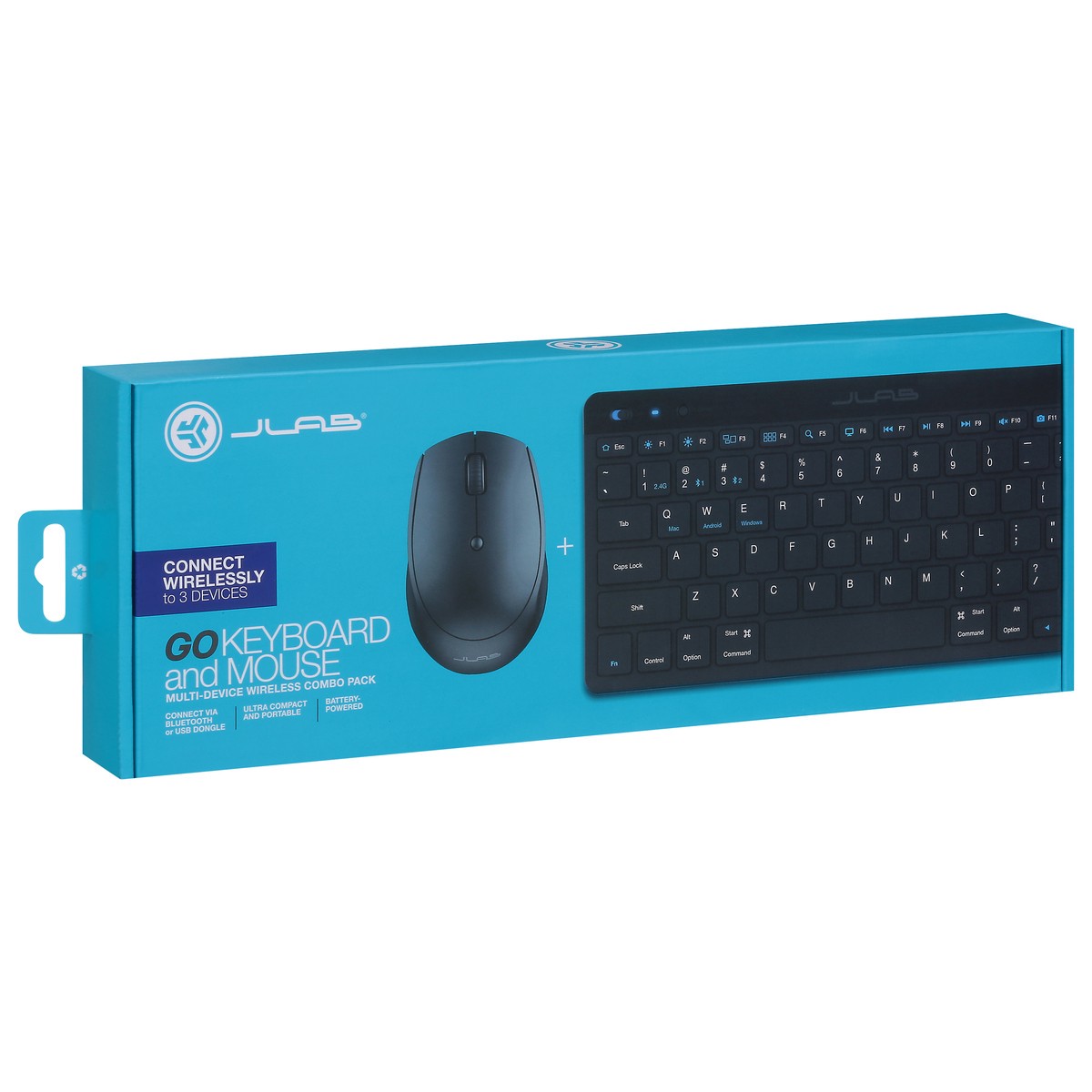 slide 3 of 9, JLab Go Keyboard & Mouse 1 ea, 1 ct