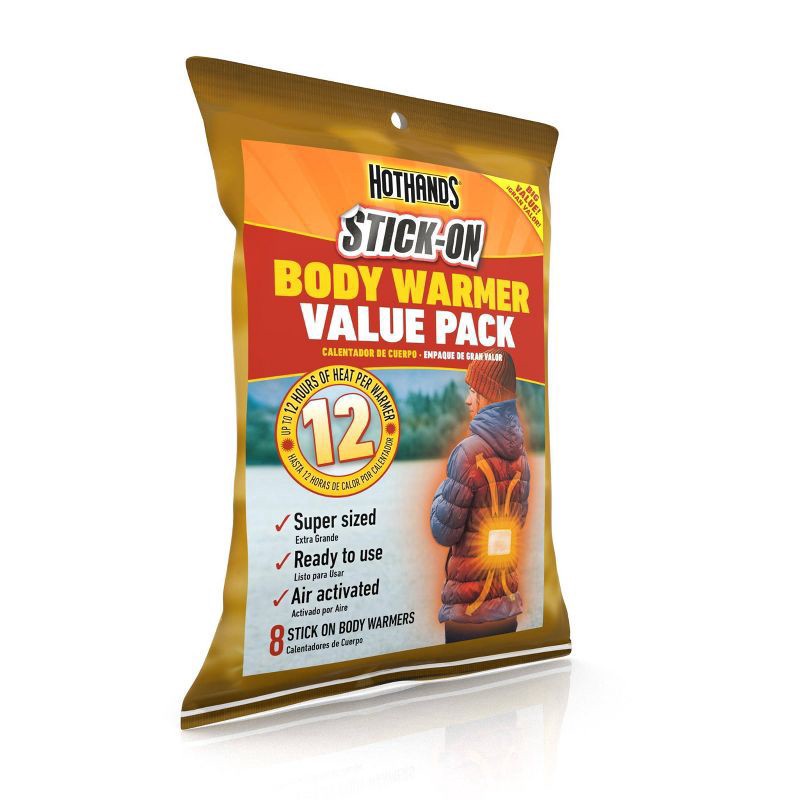 slide 4 of 4, Hot Hands Adsv Body Warmers, 8 ct