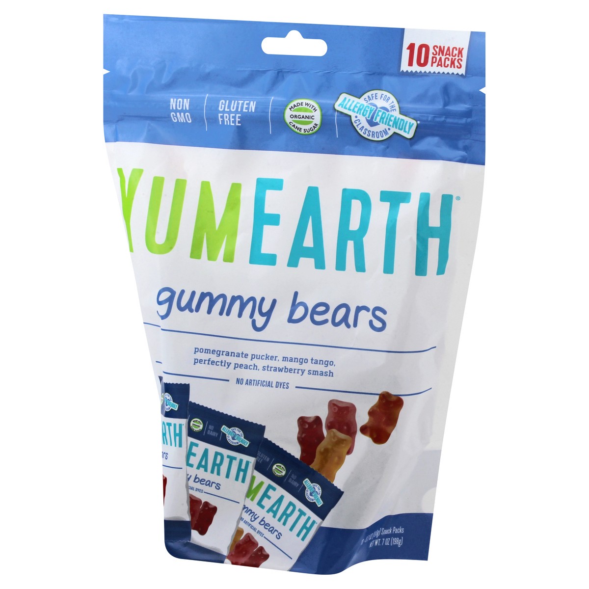 slide 3 of 9, Yumearth Gummy Bears Snack Pack Og, 10 ct