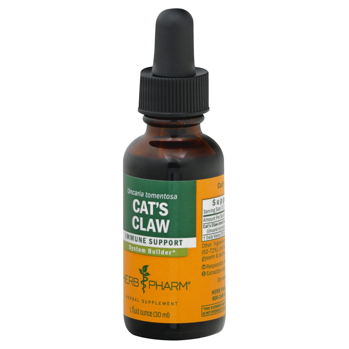 slide 13 of 13, Herb Pharm System Builder Cat's Claw Liquid Extract 1 oz, 1 oz