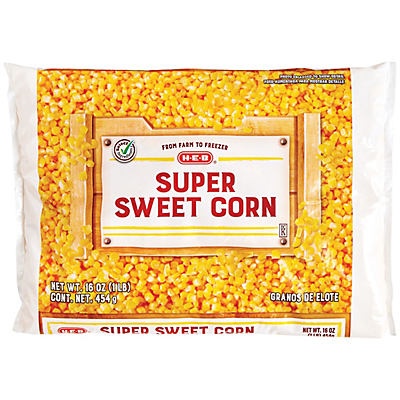 slide 1 of 1, H-E-B Super Sweet Corn, 16 oz