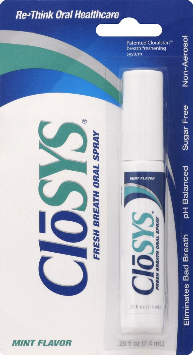 slide 2 of 3, CloSYS Oral Spray 0.25 oz, 0.25 oz