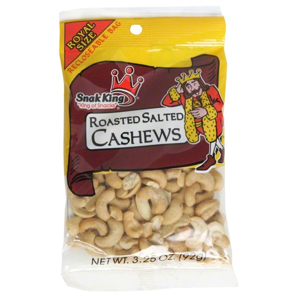 slide 1 of 1, El Sabroso R&S Cashews, 3.25 oz