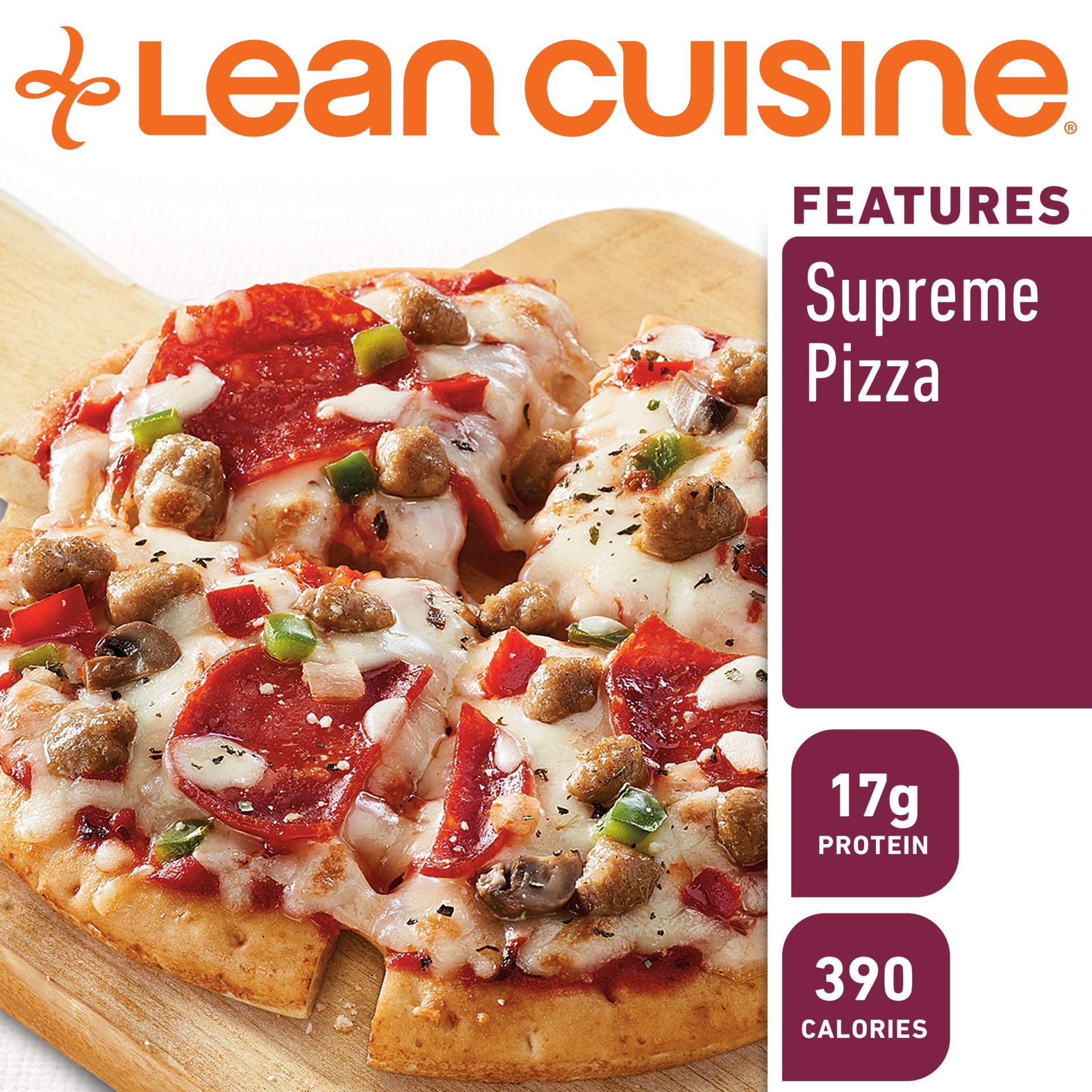 slide 3 of 9, Lean Cuisine Casual Cuisine Traditional Deluxe Pizza, 6 oz