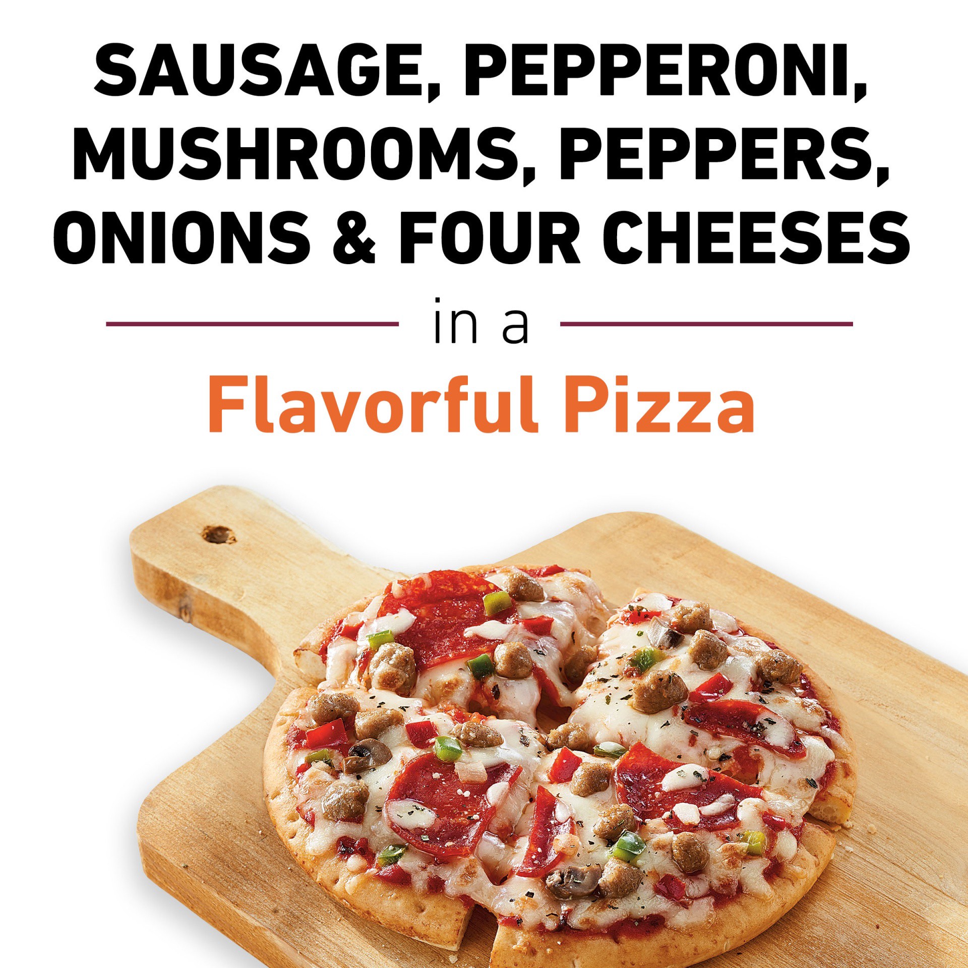 slide 5 of 9, Lean Cuisine Casual Cuisine Traditional Deluxe Pizza, 6 oz
