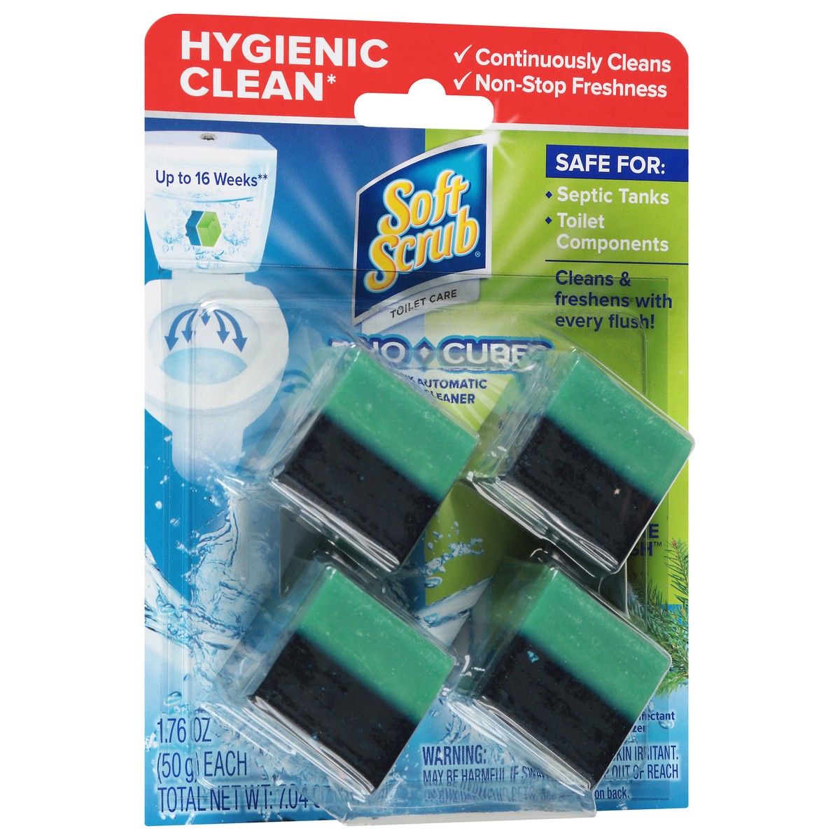 slide 11 of 14, Soft Scrub Duo-Cubes Alpine Fresh In-Tank Toilet Bowl Cleaner - 4 Count, 4 ct