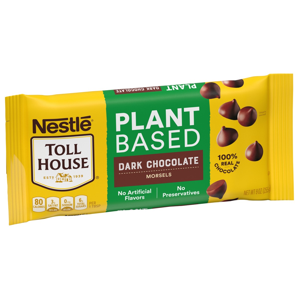 slide 6 of 8, Toll House Plant Based Dark Chocolate Chips, 9 oz