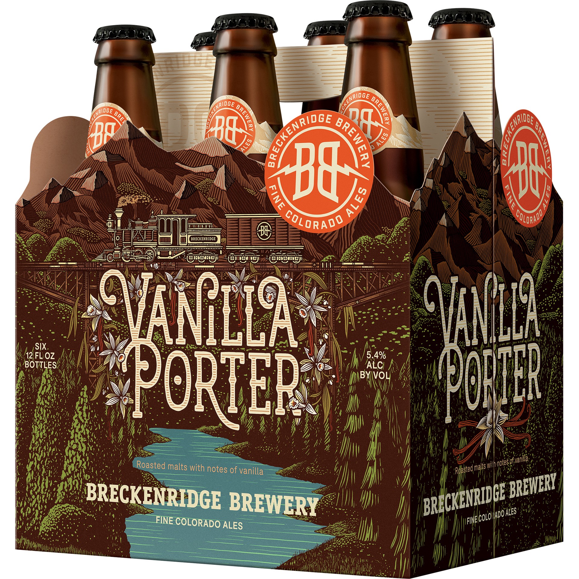 slide 1 of 4, Breckenridge Brewery Vanilla Porter Beer 6 - 12 fl oz Bottles, 12 fl oz