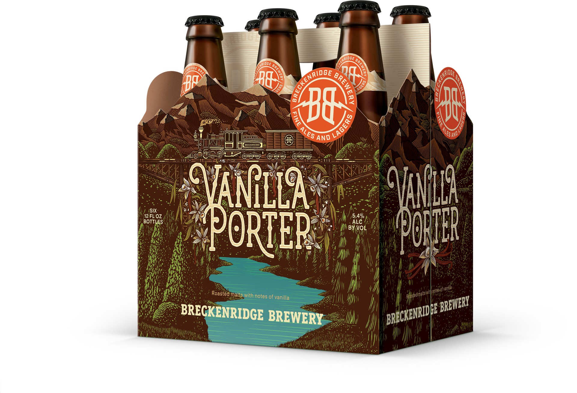 slide 1 of 4, Vanilla Porter 6 Pack 12 oz Bottles, 6 ct