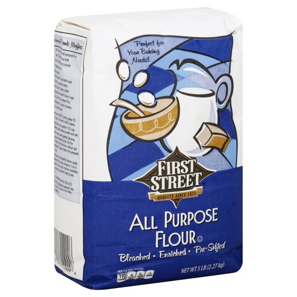 slide 1 of 1, First Street All Purpose Flour, 5 lb