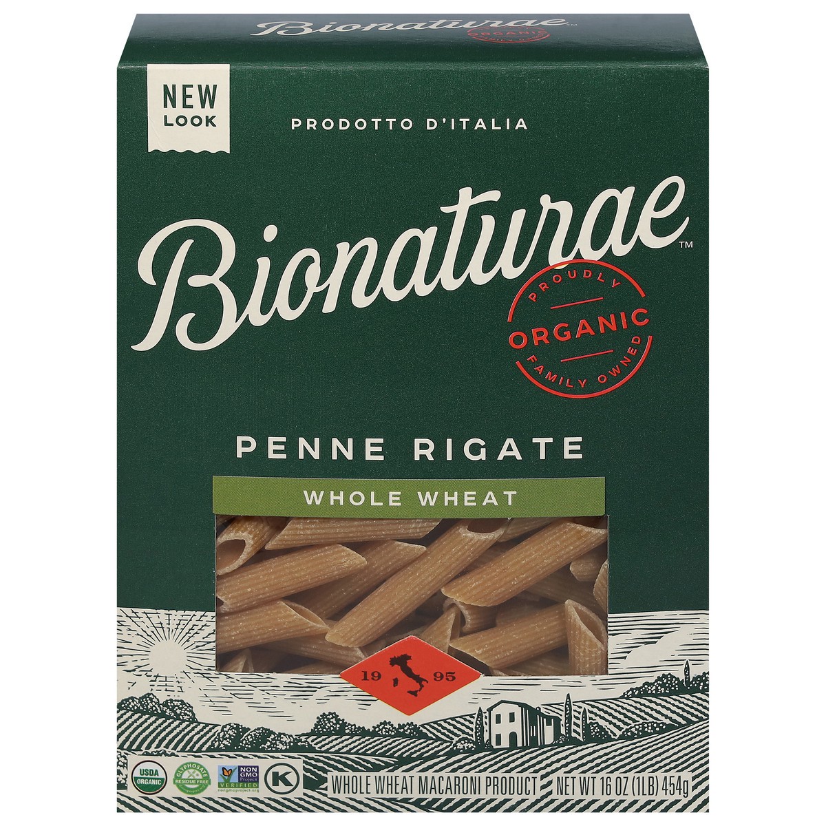 slide 1 of 10, bionaturae Whole Wheat Penne Rigate 16 oz, 16 oz