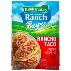 Hidden Valley Ranch Night!™ Rancho Taco Premium Seasoning Mix, Chili Heat with a Ranch Twist, 1 Packet