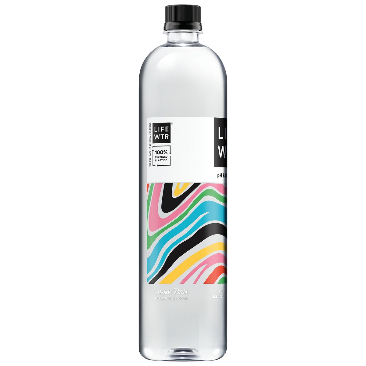 slide 5 of 6, LIFEWTR Enhanced Water , Purified Water, 33.8 fl oz