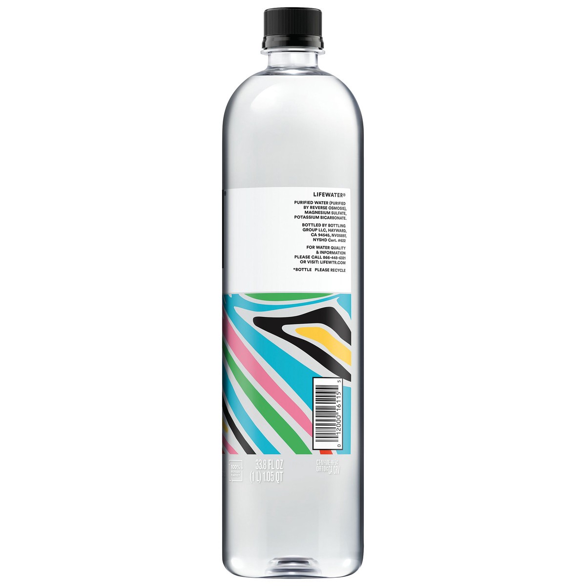 slide 4 of 6, LIFEWTR Enhanced Water , Purified Water, 33.8 fl oz