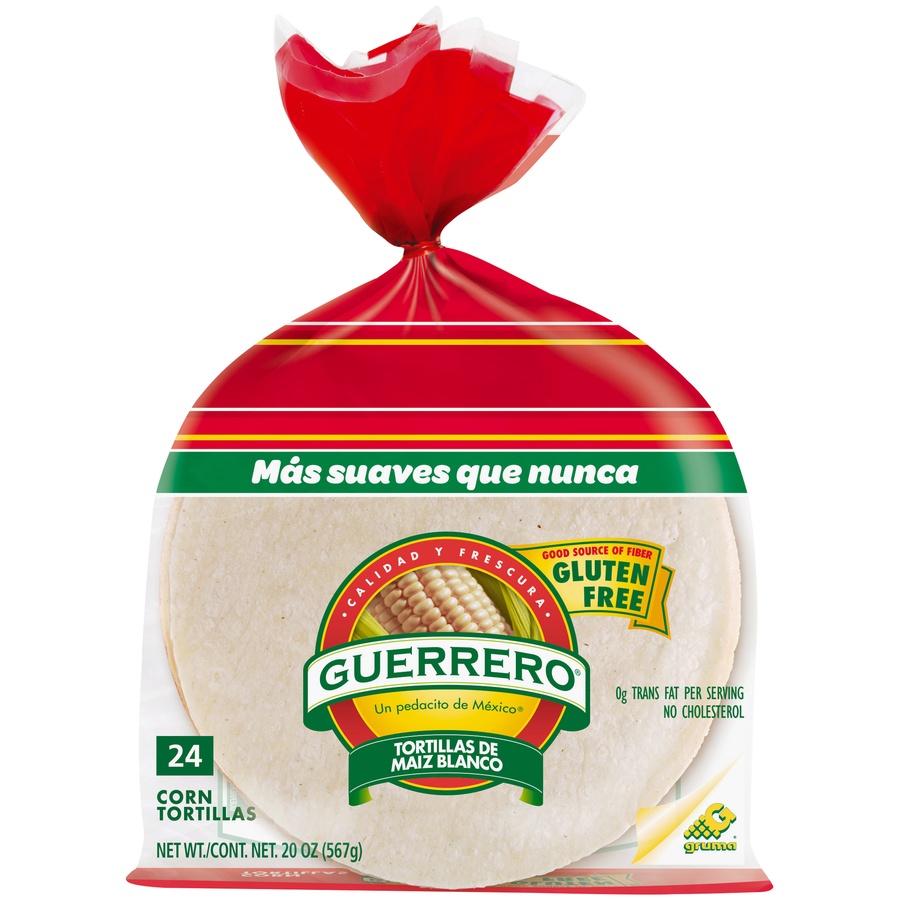 slide 1 of 3, Guerrero Corn Tortillas, 24 ct; 22 oz