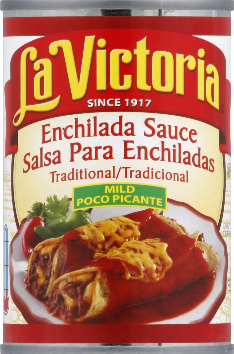 slide 2 of 2, LA VICTORIA Mild Red Enchilada Sauce, 10 oz