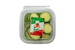 Sliced Cucumbers With Tajin