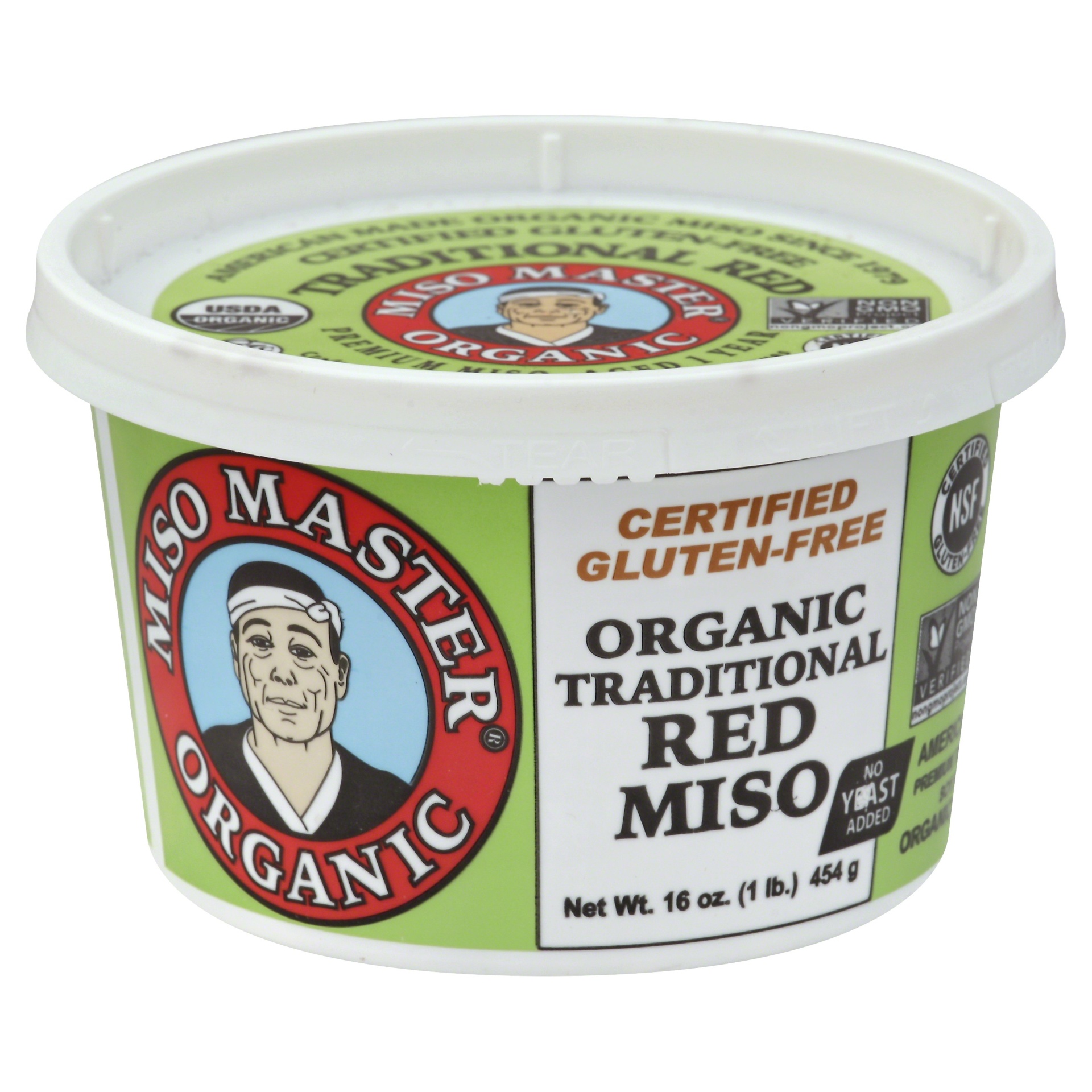 slide 1 of 1, Miso Master Organic Red Miso, 8 oz