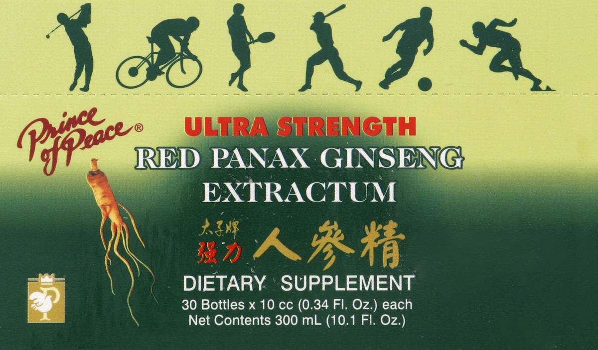 slide 2 of 4, Prince of Peace Red Panax Ginseng Extractum, 30 ct; 0.34 fl oz
