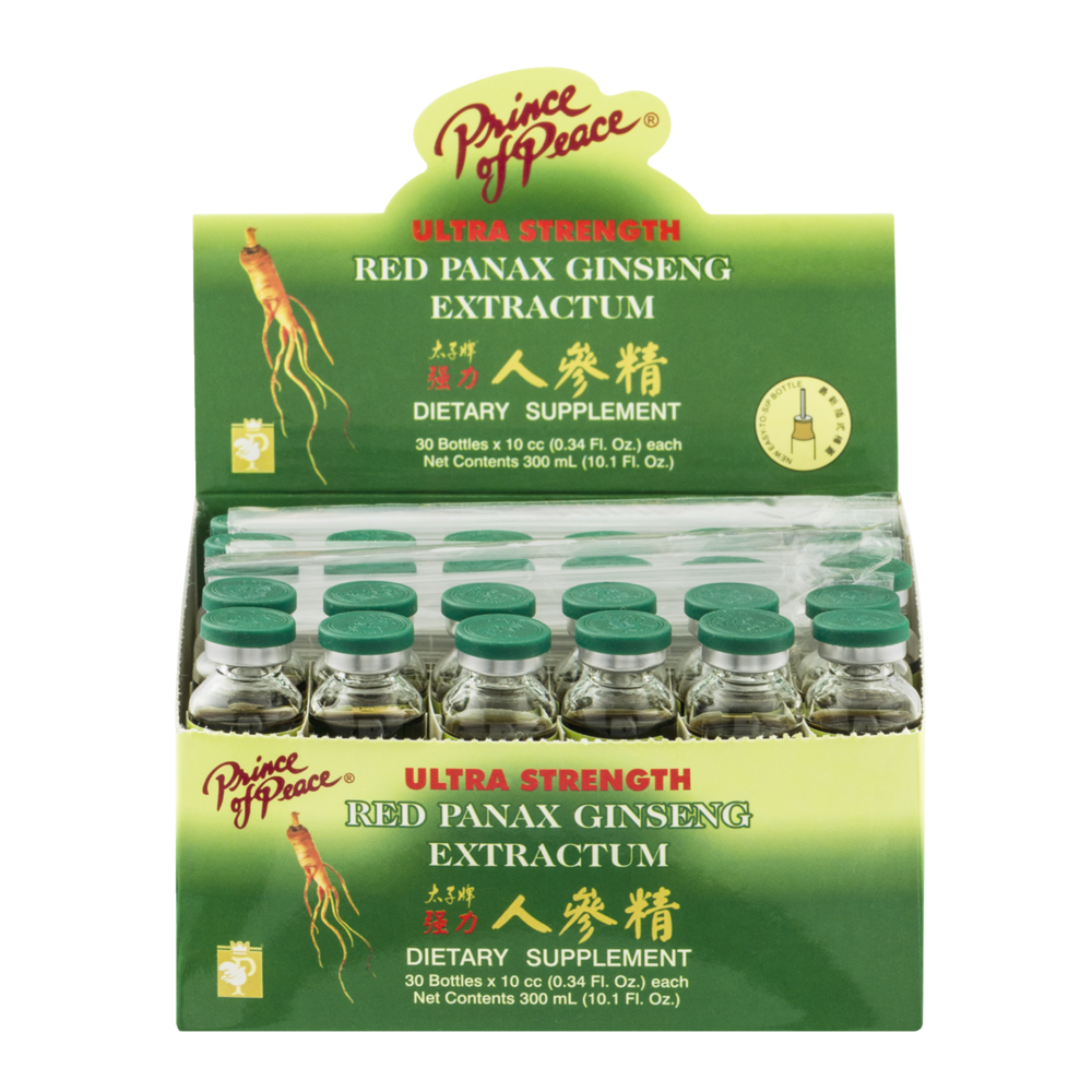 slide 1 of 4, Prince of Peace Red Panax Ginseng Extractum, 30 ct; 0.34 fl oz
