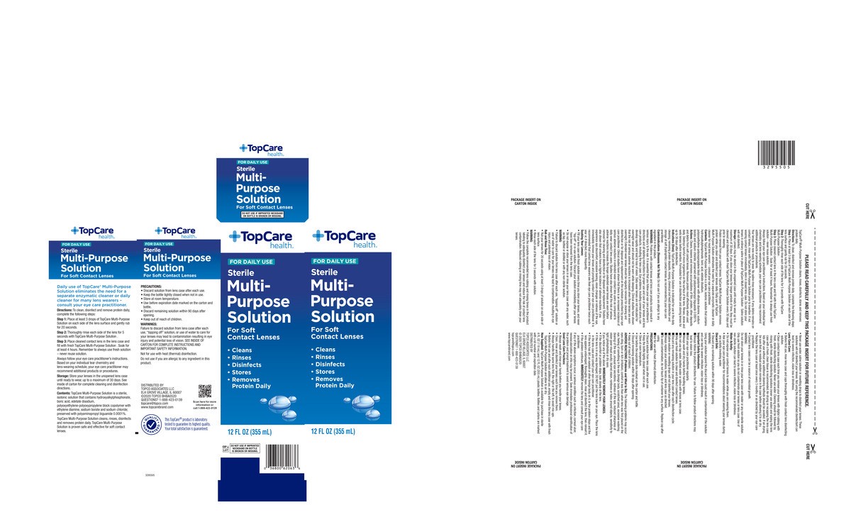 slide 13 of 16, TopCare Health Sterile Multi-Purpose Solution 12 fl oz, 12 fl oz