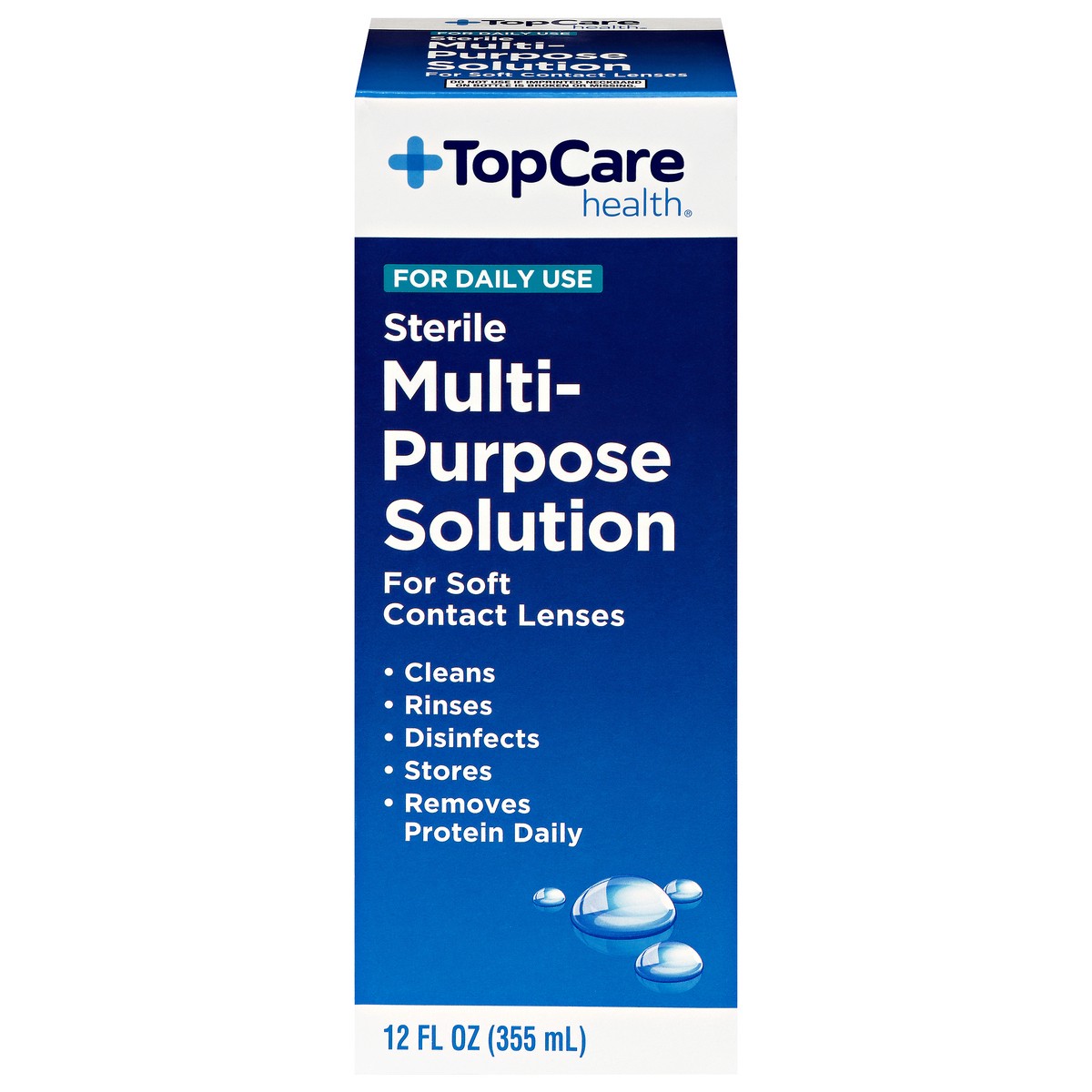 slide 11 of 16, TopCare Health Sterile Multi-Purpose Solution 12 fl oz, 12 fl oz