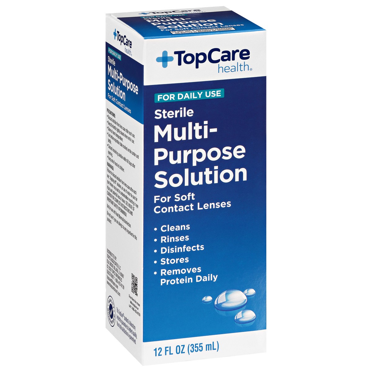 slide 16 of 16, TopCare Health Sterile Multi-Purpose Solution 12 fl oz, 12 fl oz