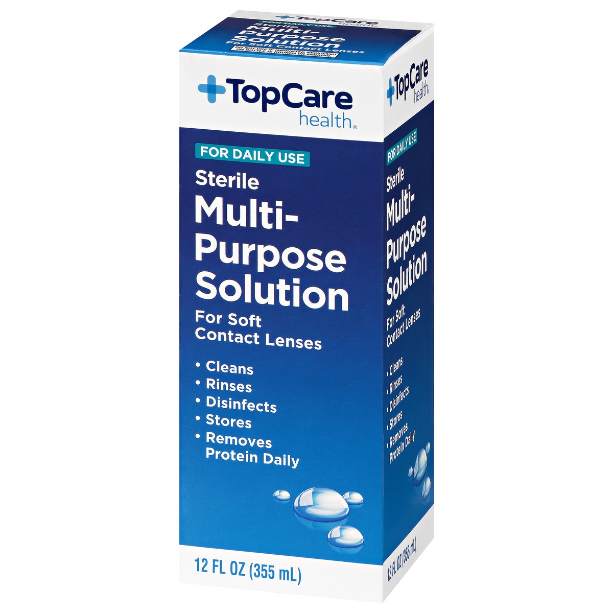 slide 3 of 16, TopCare Health Sterile Multi-Purpose Solution 12 fl oz, 12 fl oz