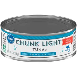 Kroger Wild Caught Chunk Light Tuna In Water