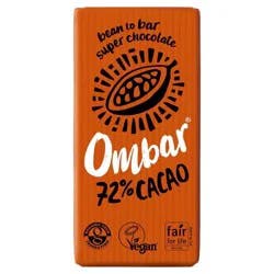 Ombar 72% Cacao Chocolate Bar