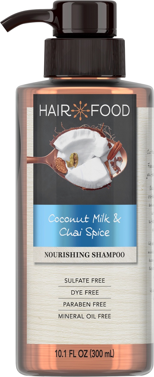slide 3 of 5, Hair Food Coconut & Chai Spice Nourishing Shampoo, 10.1 fl oz