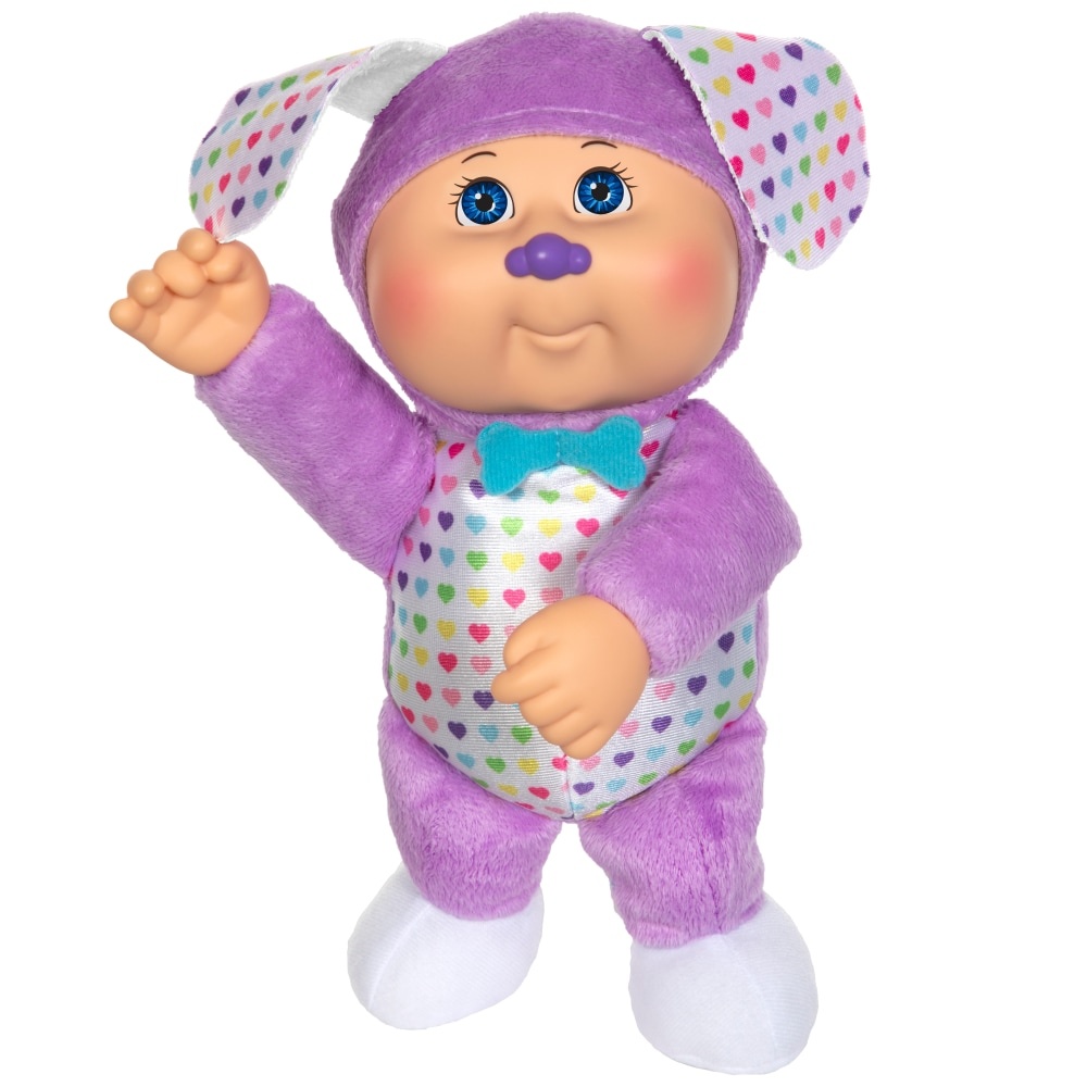 slide 1 of 1, Cabbage Patch Kids Rainbow Garden Party Cuties Puppy Sadie Doll, 9 in