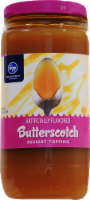 slide 1 of 1, Kroger Butterscotch Dessert Topping, 12 oz