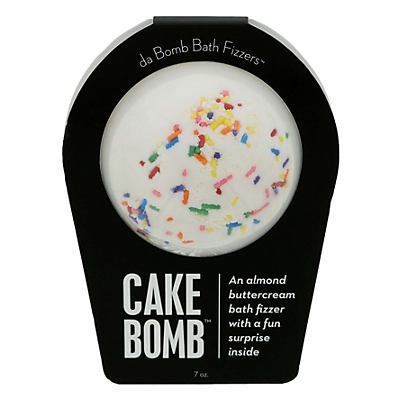 slide 1 of 1, Da Bomb Cake Bomb Bath Fizzer, 6 oz