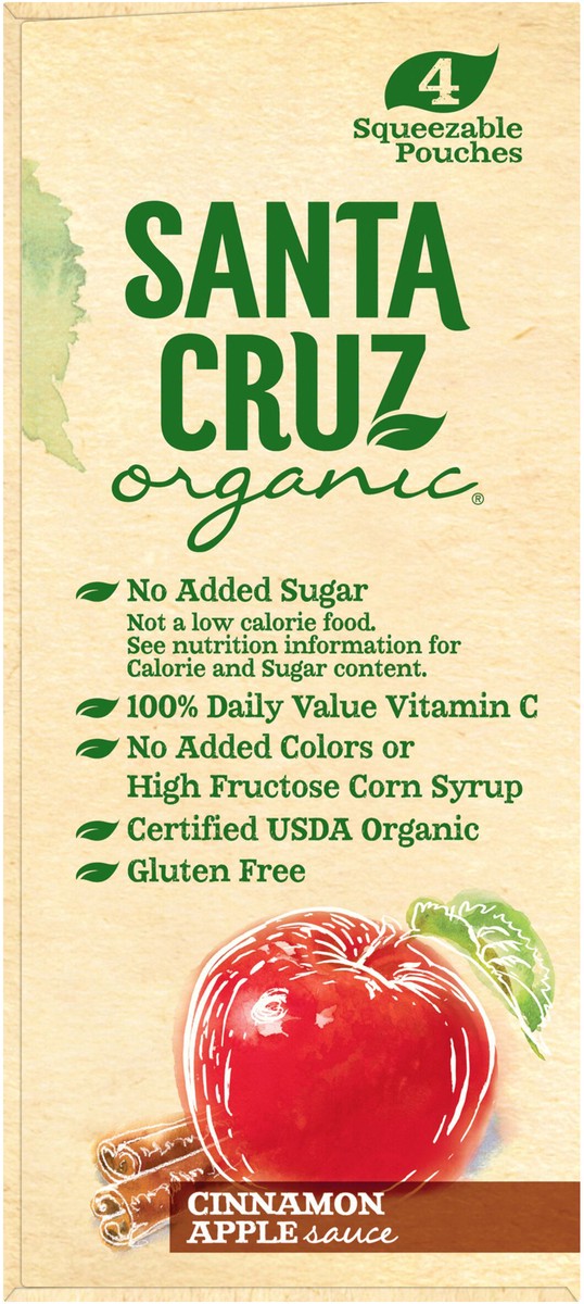 slide 6 of 8, Santa Cruz Organic Fruit Sauce, 12.8 oz
