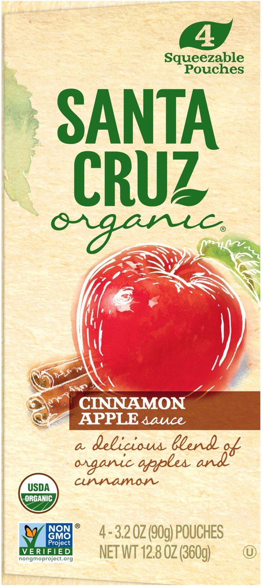 slide 8 of 8, Santa Cruz Organic Fruit Sauce, 12.8 oz