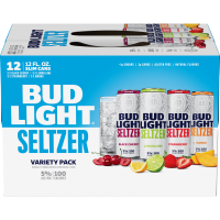 slide 4 of 19, Bud Light Seltzer Variety Pack, Hard Seltzer, Gluten Free, 12 Pack, 12 fl oz Slim Cans, 12 ct