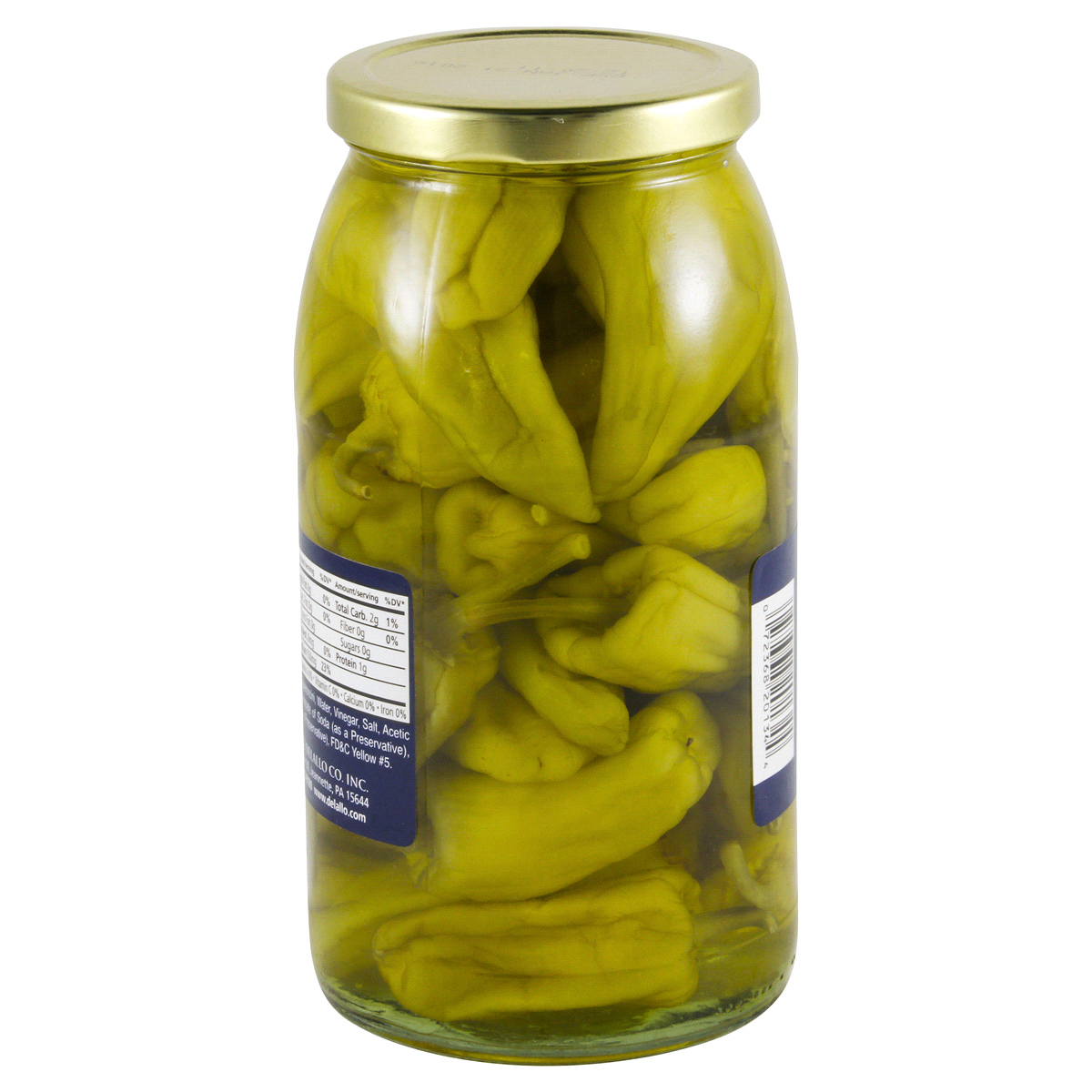 slide 3 of 4, DeLallo Mild Pepperoncini, 25.5 oz